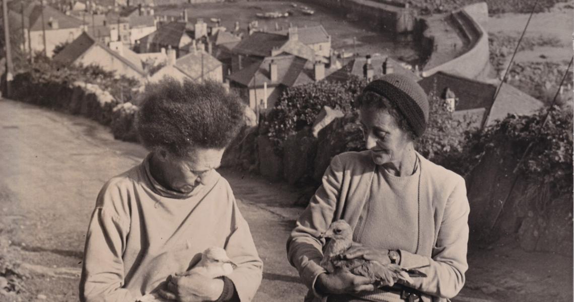 Phyllis and Dorothy Yglesias, Mousehole. © Mousehole Wild Bird Hospital